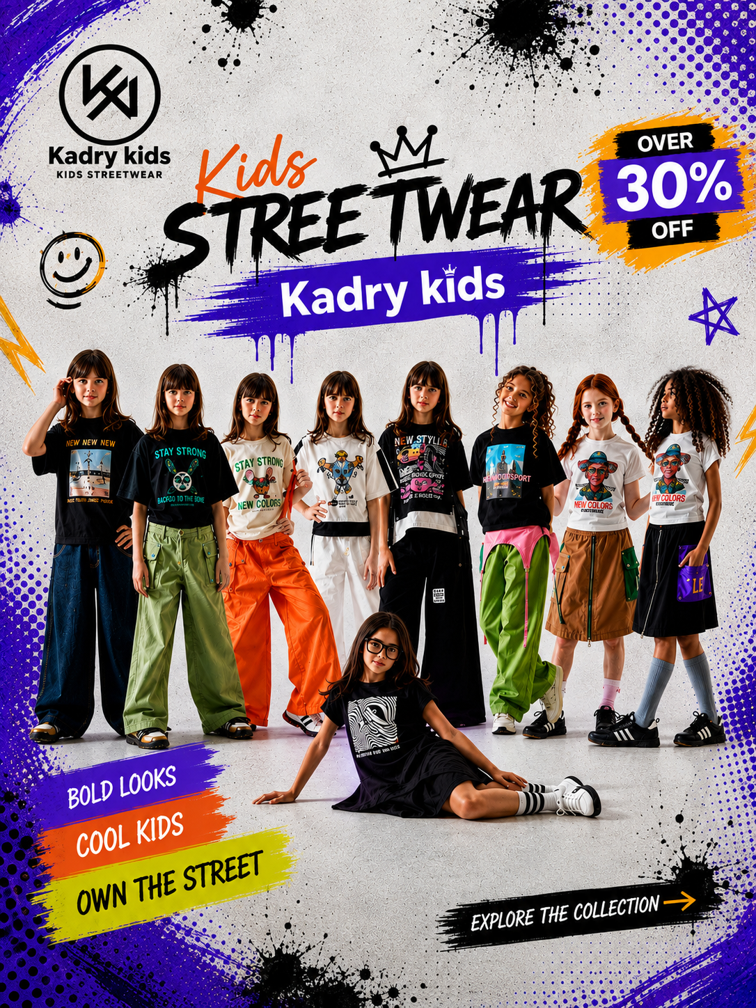 Kids Streetwear OFF 30%