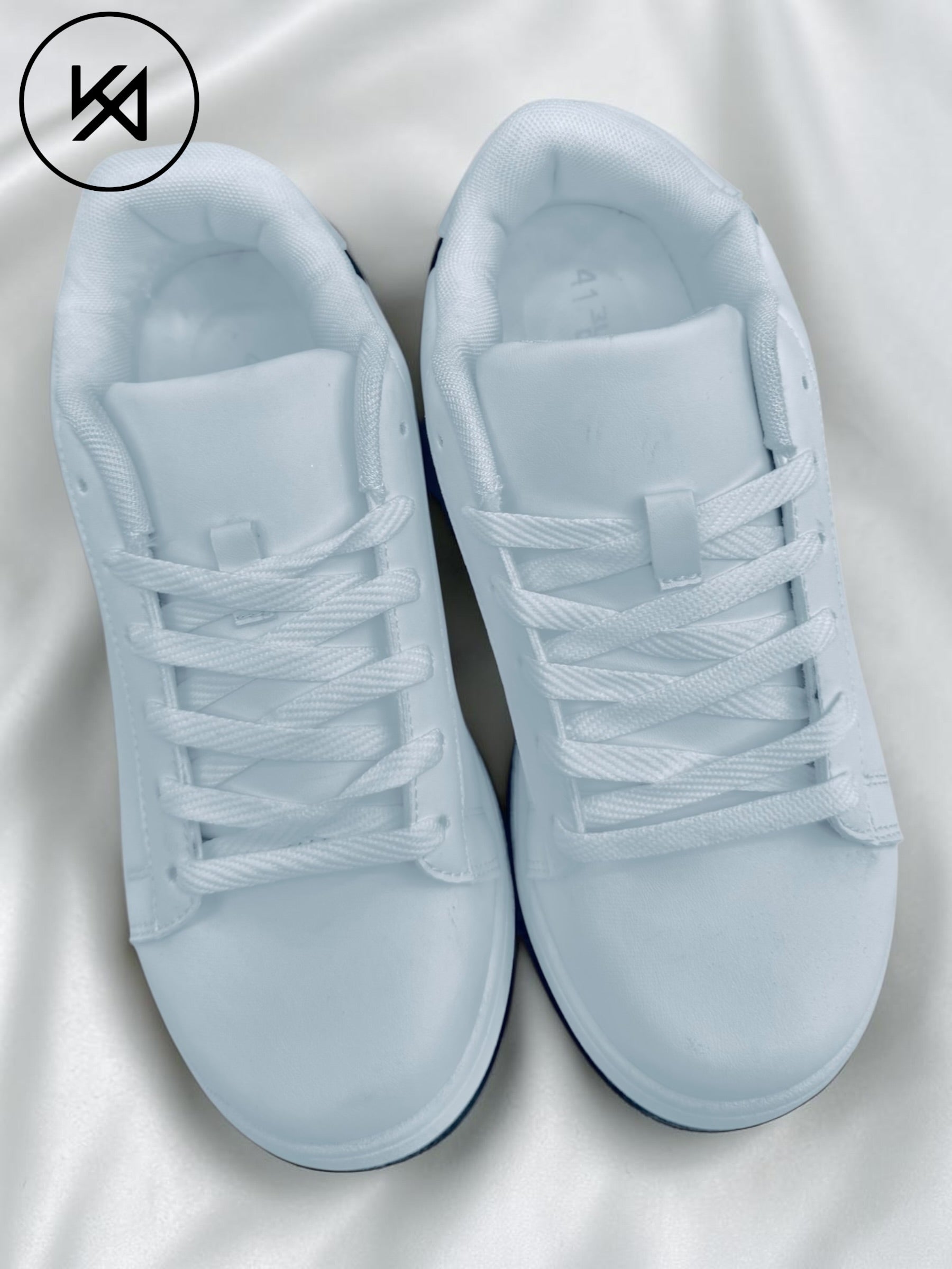 Casual Shoes - White Black Gum